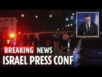 LIVE: Israeli press conference after Washington DC killings