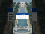 Reflecting Pool to be drained as Trump blames 'vandals'
