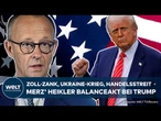 KLARE KANTE GEGEN DONALD TRUMP? Kann Kanzler Friedrich Merz die transatlantische Krise lösen?