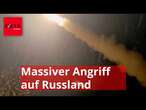 Ukraine schlägt zurück: Zerstörung mit Storm-Shadow-Raketen bei massivem Angriff auf Russland