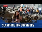 Rescue workers search for survivors in Caracas as number of deaths rise after Venezuela earthquakes