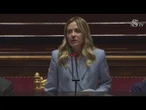 Meloni: Carri armati da milioni di euro distrutti da droni da 20mila euro, Occidente cambi strategia