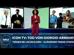 ICON TV: Tod von Giorgio Armani – Tränen bei Jacob Elordi – Glänzende Tennis-Stars