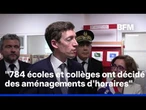 Canicule: "Un peu plus de 4.000 candidats dont les oraux sont décalés", annonce Édouard Geffray