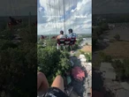 'I’m not doing this s--- no more': Thrill ride turns into a tense wait 260 feet in the air #shorts