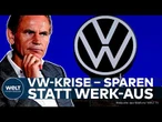 VW-KRISE: Keine weiteren Werksschließungen? Blumes Plan – Was jetzt für Deutschlands Werke droht