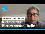 Mondial de rugby : les Bleues débutent par une victoire contre l'Italie (24-0) • FRANCE 24