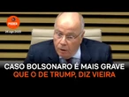 Mauro Vieira: acusações criminais contra Bolsonaro são graves e não se comparam a Trump