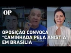 Nikolas, Michelle e Malafaia anunciam caminhada pela anistia de Bolsonaro