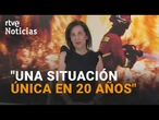 OLA DE INCENDIOS: MARGARITA ROBLES pide EVITAR "DEMAGOGIA POLÍTICA" con los FUEGOS | RTVE Noticias