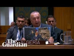 'Never forget me': UN diplomat reads killed Gaza journalist's letter to son