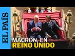 EMMANUEL MACRON llega al Reino Unido para una visita de Estado de tres días | EL PAÍS