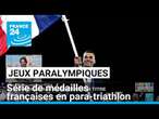 Jeux paralympiques : série de médailles françaises en para-triathlon • FRANCE 24