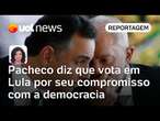 Pacheco diz que votará em Lula em 2026 por seu compromisso absoluto com a democracia | Raquel Landim