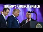 LIVE: Trump speaks at faith summit in Atlanta before hosting fresh rally