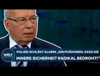 DEUTSCHLAND: Die Polizei schlägt Alarm! "Ein Phänomen, dass die innere Sicherheit radikal bedroht!"