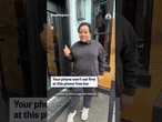 Your phone won't eat first at this phone-free bar