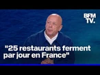 Tourisme en berne, fermeture de restaurants, loi pour le fait-maison... L'interview de Thierry Marx