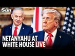 LIVE: Donald Trump hosts Benjamin Netanyahu at the White House amid Iran conflict tensions