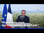 Cérémonie du 6 juin: le discours du Premier ministre Sébastien Lecornu