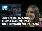 Cidade em luto: Rio Bonito do Iguaçu se despede de 4 vítimas do tornado | O POVO News