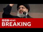 Hezbollah confirms death of leader Hassan Nasrallah after Israeli strikes on Beirut | BBC News