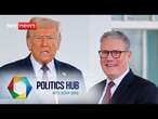 Trump accepts invite for UK state visit | Politics Hub with Sophy Ridge