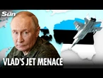 Putin’s jets ‘ignored signals from NATO’ for 12 minutes while violating airspace