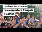 Mondial 2026 : l'arrivée fracassante des supporters français à Boston • FRANCE 24