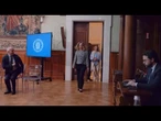 Meloni arriva all'incontro con i sindacati su salute e sicurezza sul lavoro a Palazzo Chigi