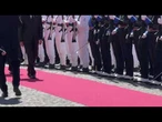 Mattarella accolto dagli onori militari alla Camera per 80 anni Assemblea Costituente