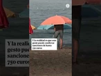 Multas de hasta 750 euros por coger hueco en la playa a primera hora de la mañana #Sombrillas