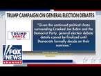 Trump campaign on general election debates: Nothing until nominee confirmed