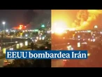 EEUU bombardea Irán tras el ataque a tres buques en Ormuz