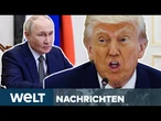UKRAINE-KRIEG: Trump verliert die Geduld! Kaum Fortschritt und keine Waffenruhe in Sicht I STREAM