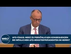 SACHSEN-ANHALT: AFD-Ministerpräsident? Merz äußert sich zu persönlichen Konsequenzen