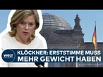 JULIA KLÖCKNER FORDERT WAHLRECHTSREFORM: Mehr Gewicht für die Erststimme im Bundestag!