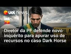 Diretor da PF defende abertura de novo inquérito para apurar uso de recursos no caso 'Dark Horse'