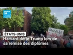 États-Unis : Harvard célèbre ses diplômés au milieu d’une bataille juridique avec Trump