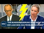 BUNDESTAG: "Ihre Bilanz ist katastrophal!" Heftiger Schlagabtausch! Merz verteidigt seinen Kurs!