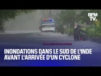 Inde: des inondations touchent le Sud du pays avant l'arrivée d'un cyclone