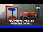 ROBIN DE BFM - Des dizaines de maisons ravagées par les flammes au Porge