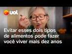 Açúcar, carne processada e mais: veja quais alimentos evitar para aumentar a longevidade em 10 anos
