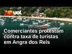 Sob protestos, Angra dos Reis passa a cobrar taxa de turistas