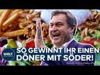 MARKUS SÖDER: Bayerns Landesvater lädt fünf Follower zum Döner-Essen ein!