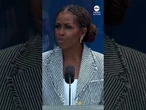 Michelle Obama pays tribute to Barack at opening of presidental center