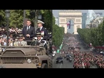 França celebra festa nacional com um desfile em homenagem à Ucrânia e aos europeus | AFP