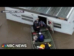 Catastrophic floods trigger water rescues