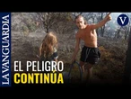 Los Bombers avisan: "Será un día complicado" pese a la estabilización del incendio