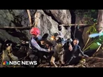 Trapped survivor rescued from cave in Laos